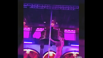 Destiny mae working that huge oval office stripper pole more and more