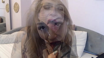 Sucking toes and shoe worship