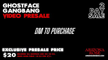 Can i put you on my presale list ️2 days only ends wednesday️8 ghostfaces vs 1 hotwife… it can only