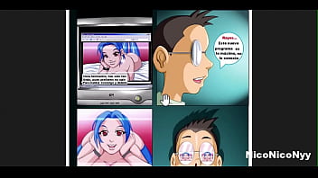 Chico nerd sele presento una hermosa chica para liberarlo de tanta leche acumulada