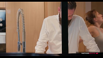 Promiscuous milf mya lorenn takes her cuckold husband's cock up her ass