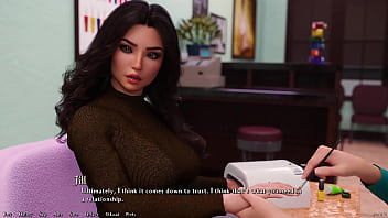 Being a dik #205 talking to the busty pierced blue hair grunge girl about our feelings