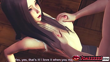Hentai Busty Girl With Huge Boobs And Curvy Ass Gets Sensual Tits Massage And Cunnilingus On Desk Until She Moans In Climax Honey Select 2 thumbnail