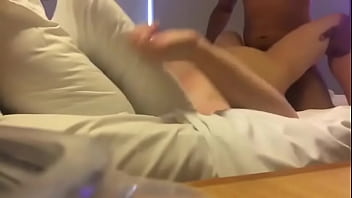 Blowjob on bed friends with benefit