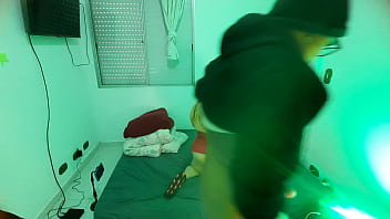 She teased her sleeping husband