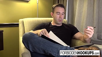 Hot blonde has forbidden sex