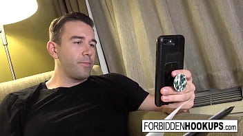 Hot blonde has forbidden sex