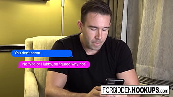 Hot blonde has forbidden sex