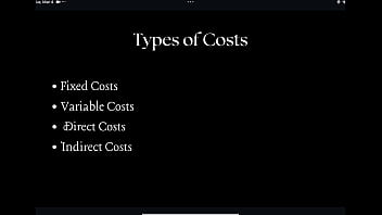 Young student teaches basics of management accounting
