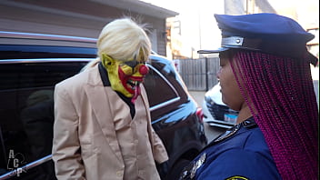 Gibby fucks bbw cop and makes her leave her badge