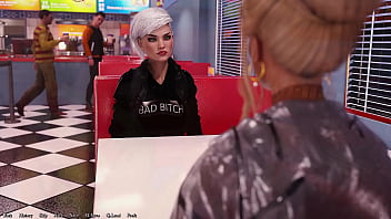 Being a dik #147 having a romantic date with alt girl quinn and kissing her in the rain