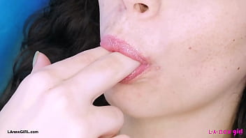 Brunette bombshellnaked close up