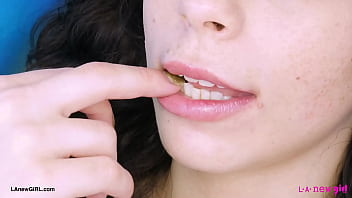 Brunette bombshellnaked close up