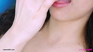 Brunette bombshellnaked close up