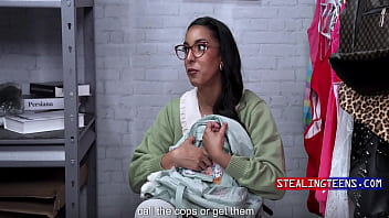 Nerdy teen fucked over books claire black ryan mclane