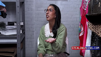 Nerdy teen fucked over books claire black ryan mclane