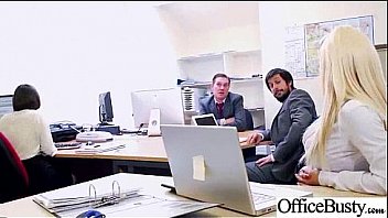 Sex tape in office with round big boobs girl lou lou movie 23