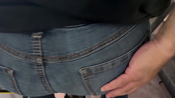 Crossdressing Whore With Fat Ass In Skintight Jeans thumbnail