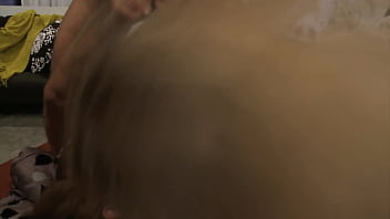 Blonde and red head share a husband and get fucked hard