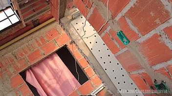 This beautiful skinny maid with small tits gets her pussy filled with cum