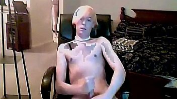 Twinks Shaving Rm With The Bleach Platinum Blonde Hair And thumbnail