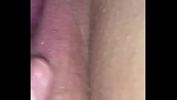 Polla golpeando mi clitoris