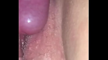 Polla golpeando mi clitoris