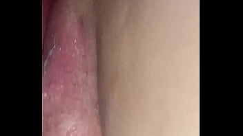 Polla golpeando mi clitoris