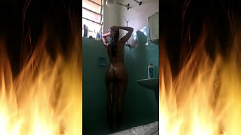 Jade Taking A Nice Shower While Waiting For Her Husband To Arrive With A Friend From Work To Have Sex With Her thumbnail