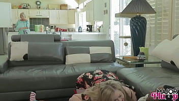 Kayla kleevage busts bunny de la cruz gagging on rome major