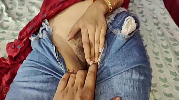 Bhabhi was taking rest and dever took her advantage