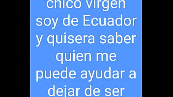 Quiero perder la virginadad