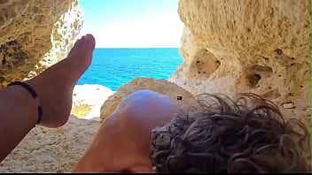 Ficou cheio achamos uma caverna turística em portugal e exploramos ela do nosso jeitinho damiana brasileira safada pela europa ep4