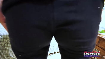 Brunette cutie carmen gets anal fucked and cum covered