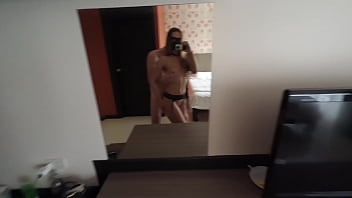 Horny slut with nipple clamps sucks cock and loud moans while fucking cowgirl and doggy style amateur couple pov sex