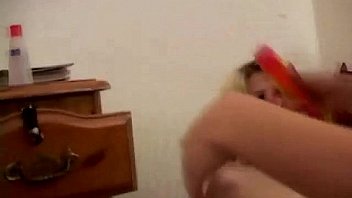 Hot lesbians share toy collection