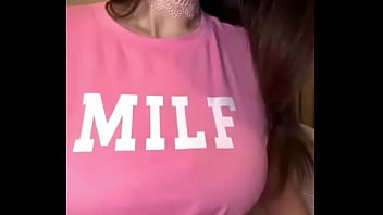 My stepmom slut with milky boobs