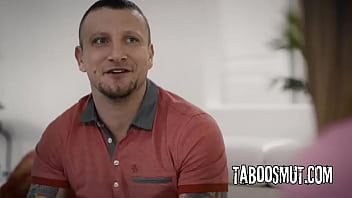 Brunette teen fucked doggystyle by a stranger