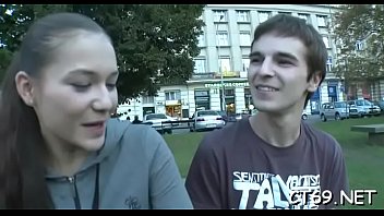 Moist babe exposes her wild passion during the fucking session