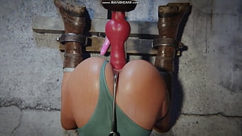 All the sudden drill starts to fuck her super fast