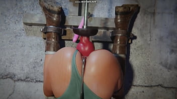 All the sudden drill starts to fuck her super fast