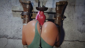 All the sudden drill starts to fuck her super fast