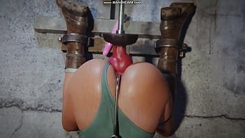 All the sudden drill starts to fuck her super fast