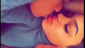 Sexy blonde sloppy kissing