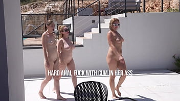 Hard anal with anal creampie