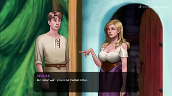 Wal 16 he duplicates her huge boobs and put them on the bait for wolf