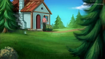 Wal 16 he duplicates her huge boobs and put them on the bait for wolf