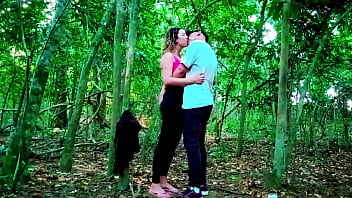 Met her on the street and took her to the woods naughty country girl