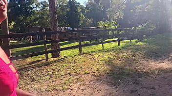 Met her on the street and took her to the woods naughty country girl