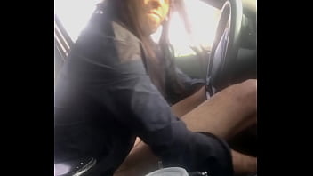 Paying homeless chick to watch me cum